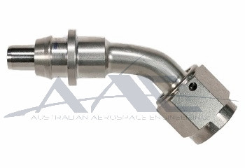 Aeroquip 45 Deg Nipple